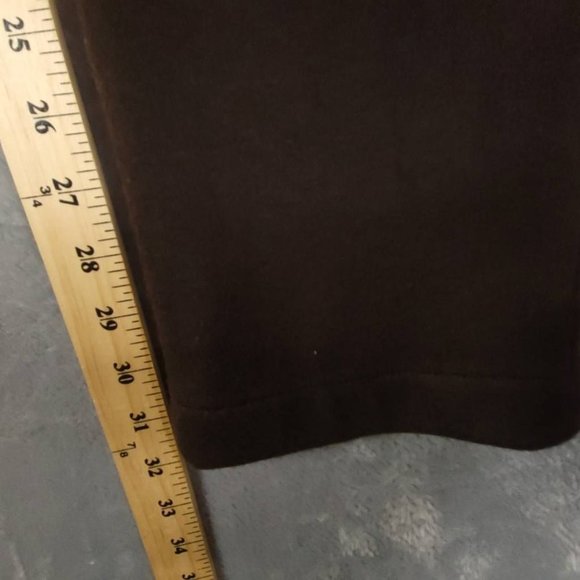 Vince Womens Pants Dress Career Brown S Mid Rise Flat Front Wool Blend Small New - Picture 6 of 11